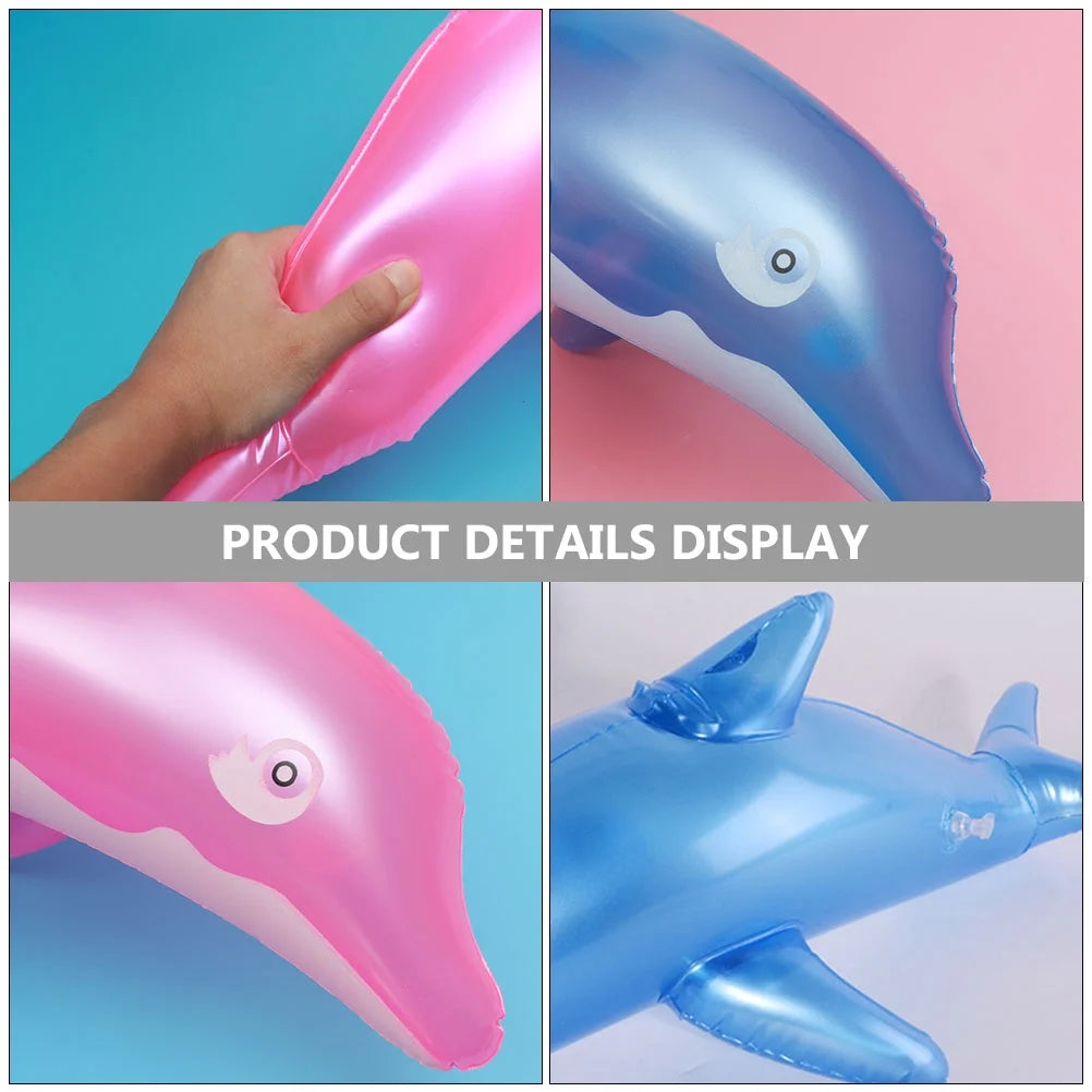 12pcs Pvc Inflatable Dolphin Toys Outdoor Toys K564