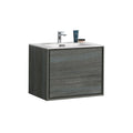 30 in. Wall Mount Modern Bathroom Vanity L3217