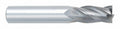 Square End Mill, Straight, Carbide, Bright (Uncoated) Y694