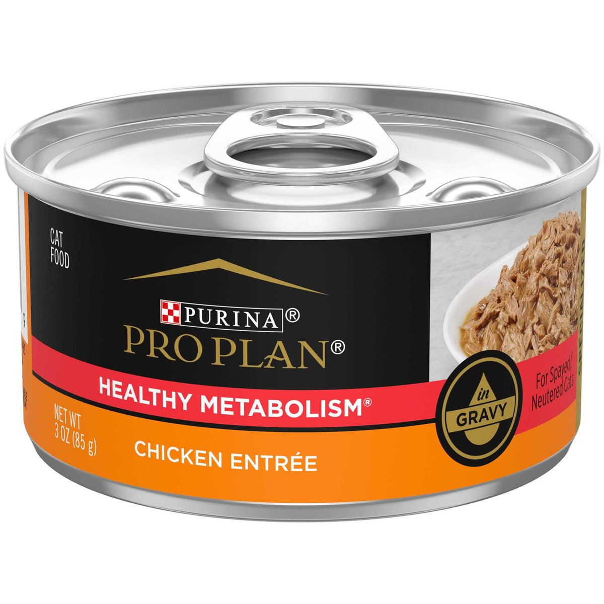 Chicken Entree in Gravy Canned Cat Food D4873