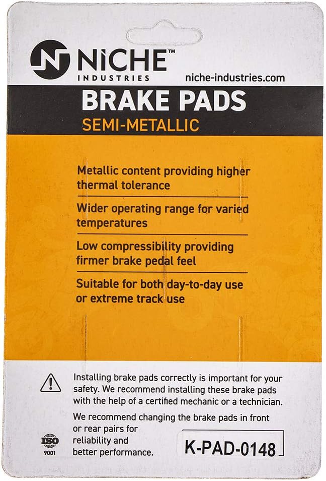 Brake Pad Set Semi-Metallic Pack of 2 C281