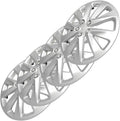 4PC Set 16 inch Silver Hubcap Wheel Cover H702542