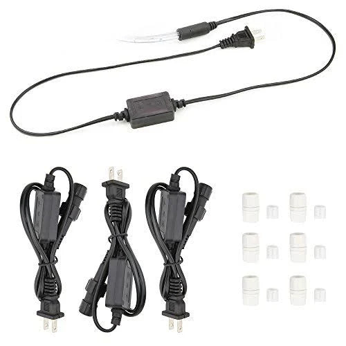 150 Red LED Rope Lights with Power Cable E717