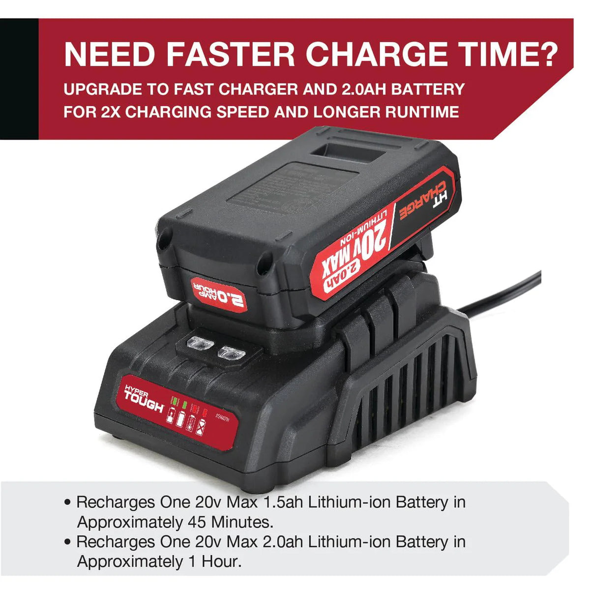 20V Lithium-Ion Battery Fast Charger A119