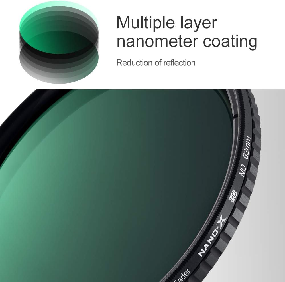 52mm Variable ND Filter ND8-ND128 3-7 Stop S503668