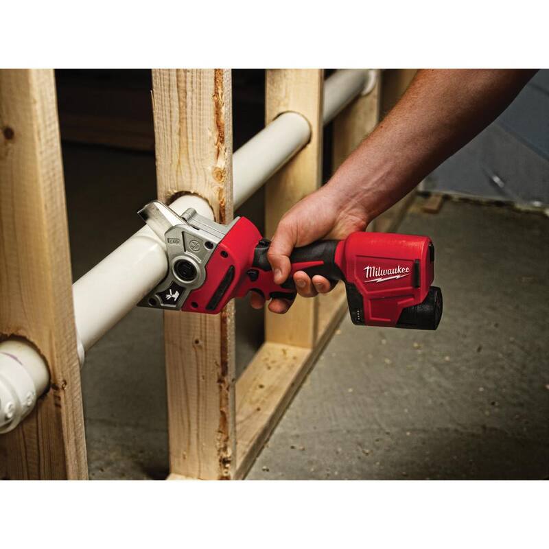 12V Cordless PVC Shear Kit with Battery, Charger and Hard Case U3176