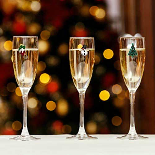 Magnetic Wine Glass Charms & Cocktail Markers Set of 12 Y984922