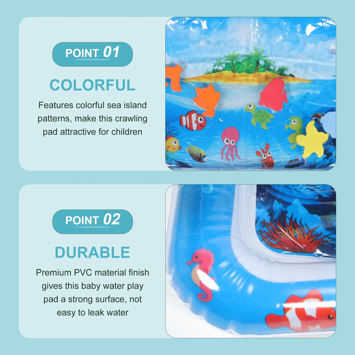 Inflatable PVC Baby Crawling Play Mat Z216439