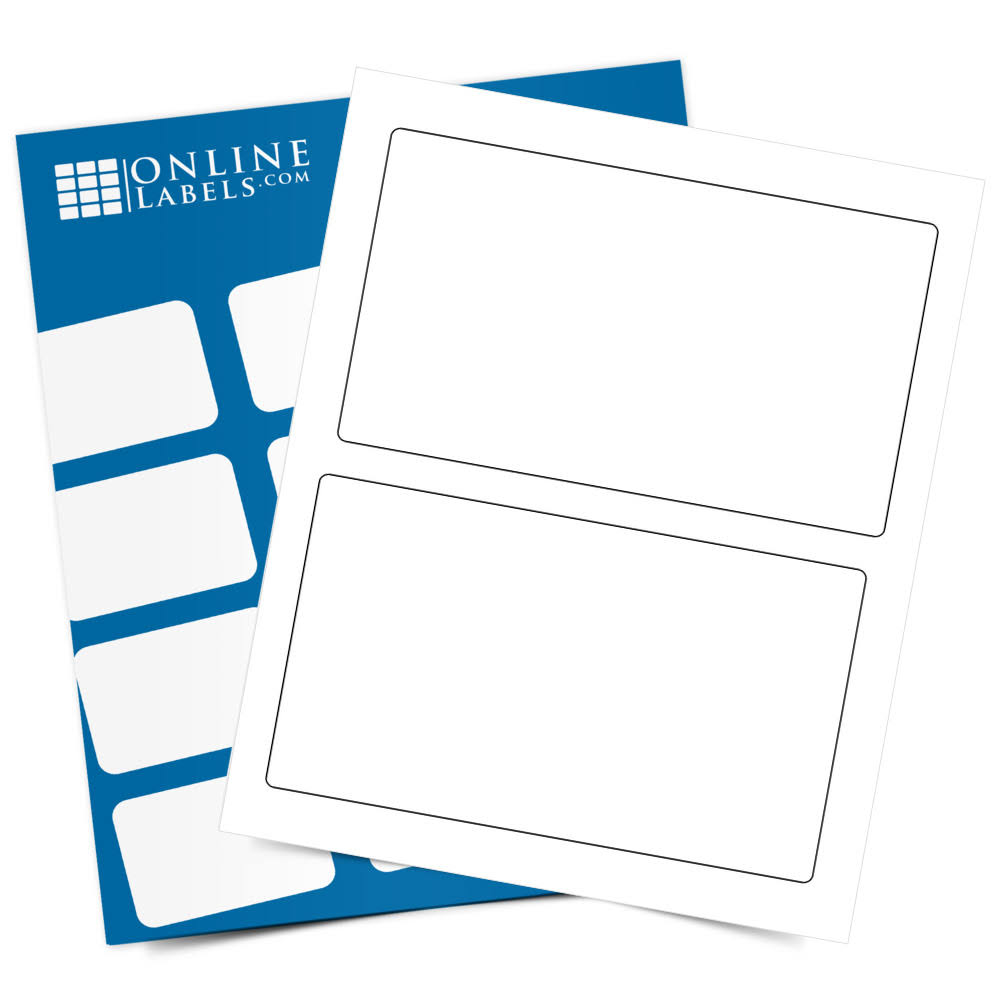 Weatherproof Gloss Inkjet Labels W932