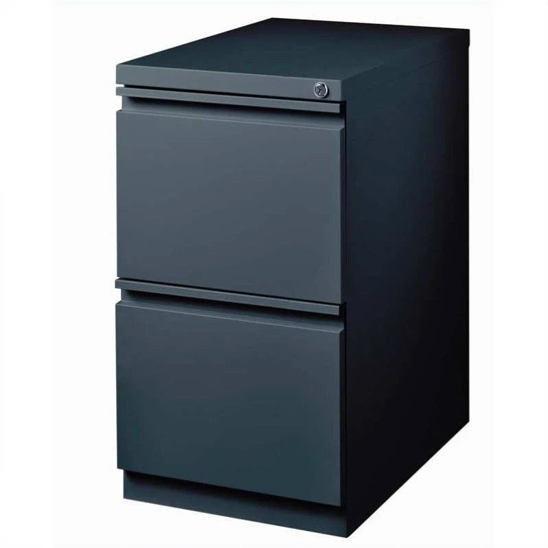 2 Drawer Mobile File Cabinet in Charcoal G3840