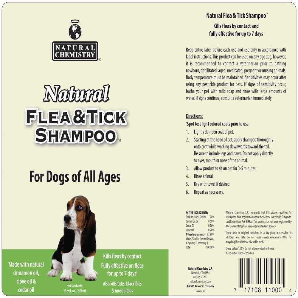 Natural Flea & Tick Shampoo for Dogs Z5379
