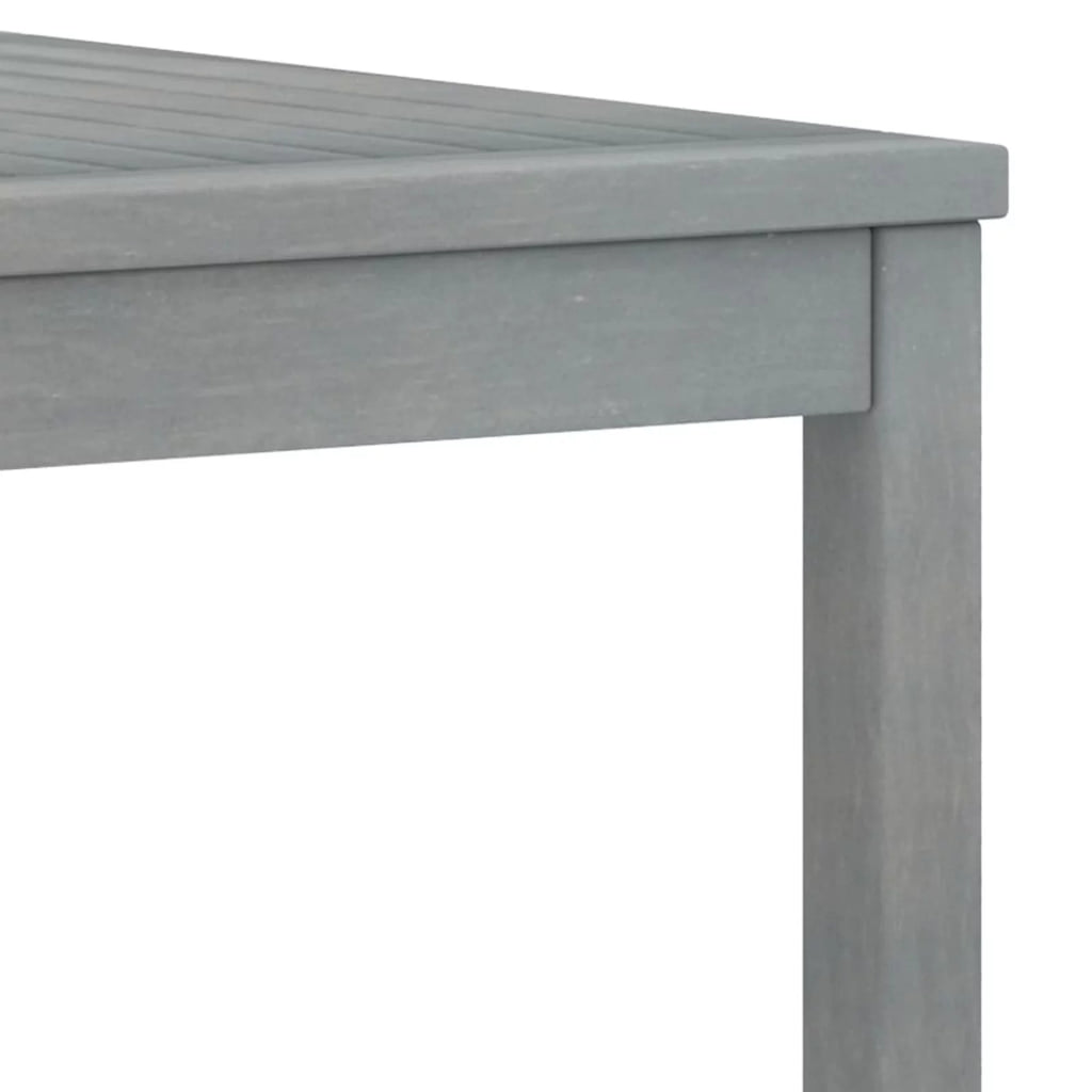 Gray Solid Acacia Wood Coffee Table W150474