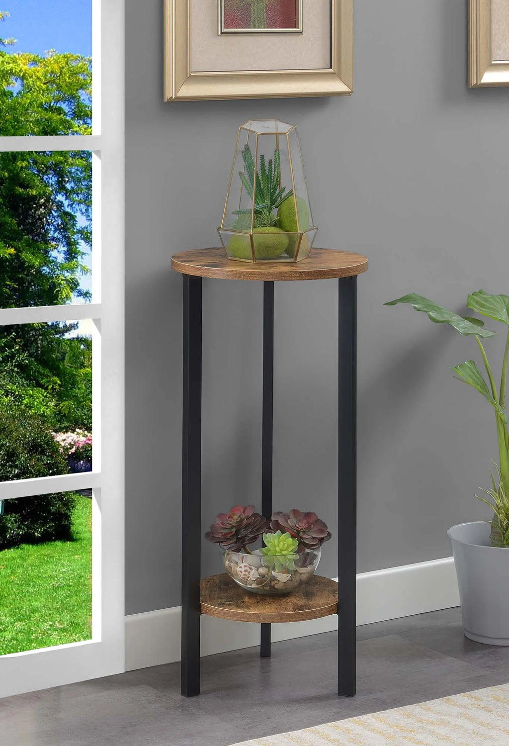31 inch 2 Tier Plant Stand I244