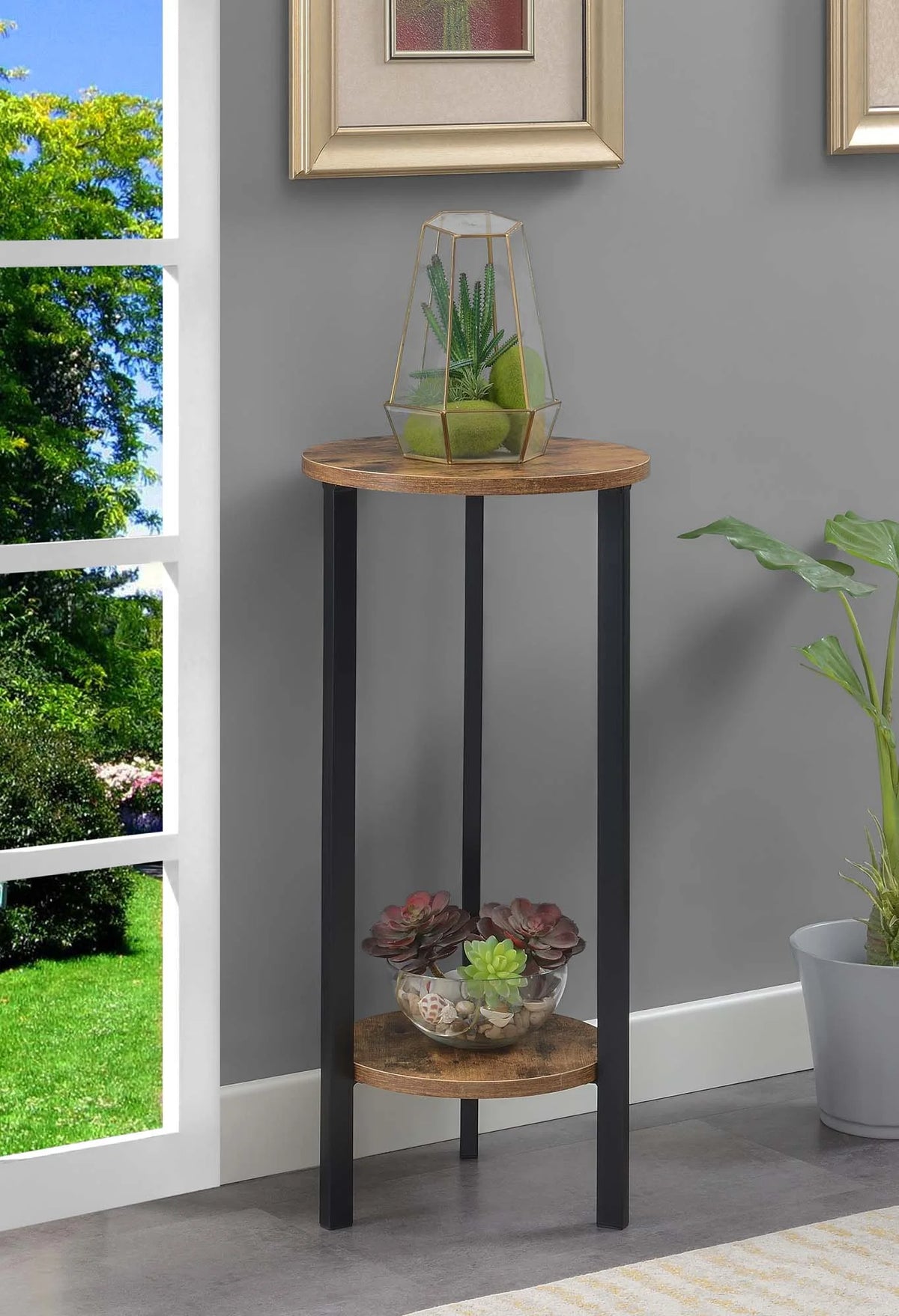 31 inch 2 Tier Plant Stand I244