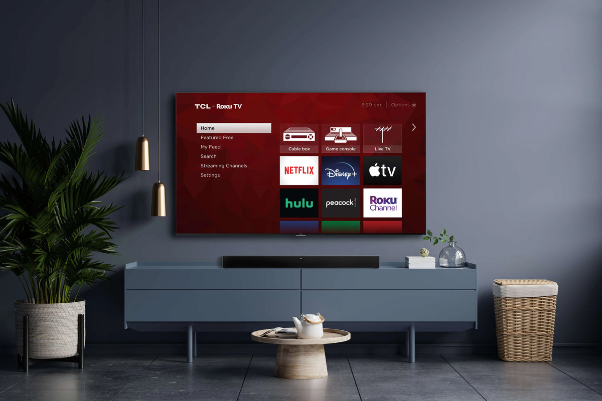 Black 2.0 Channel Sound Bar I607