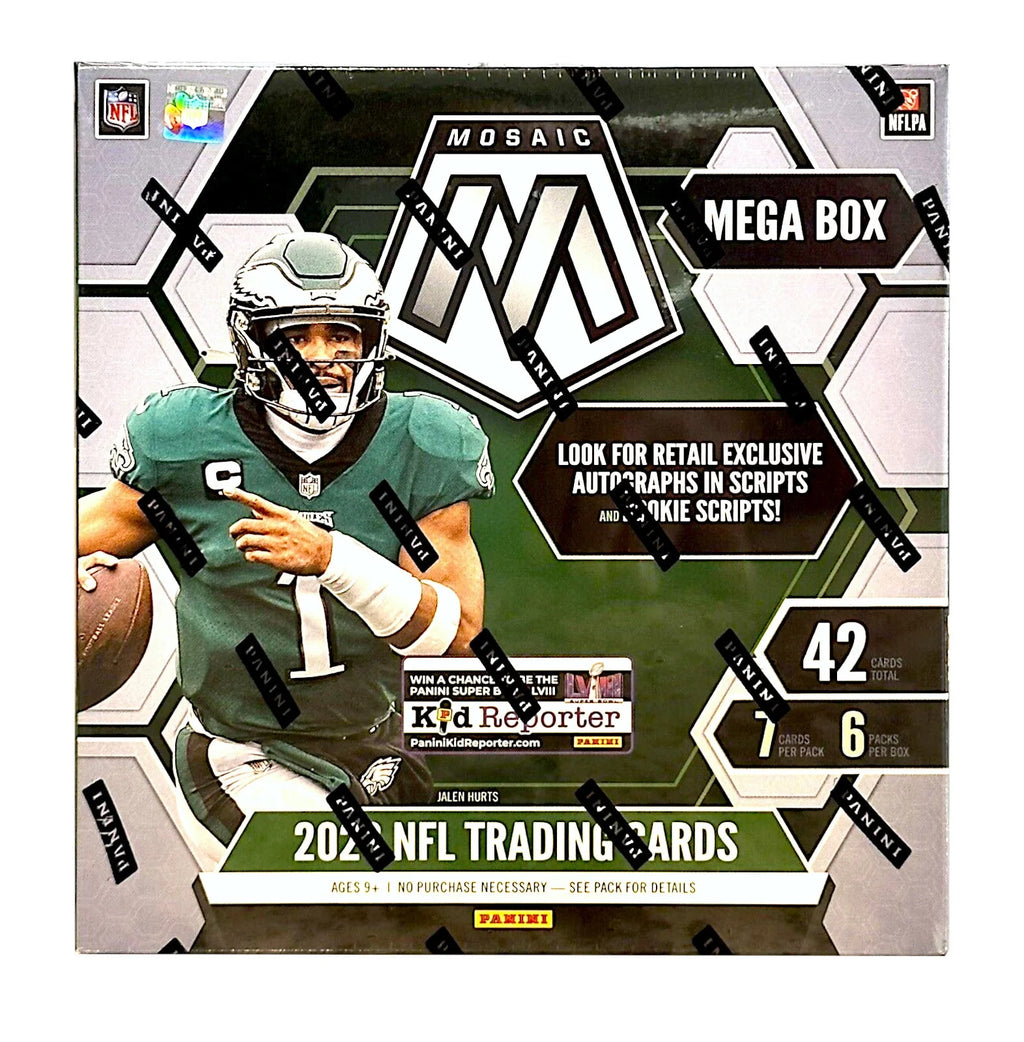 NFL Football Trading Cards Mega Box V458564