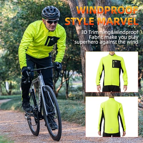 Winter Thermal Cycling Jacket with 3 Pockets M854