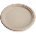 7" Unbleached Plates 1000 ct O9247