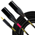 3.5mm TRS Male to Dual XLR Male Stereo Audio Cable E789045