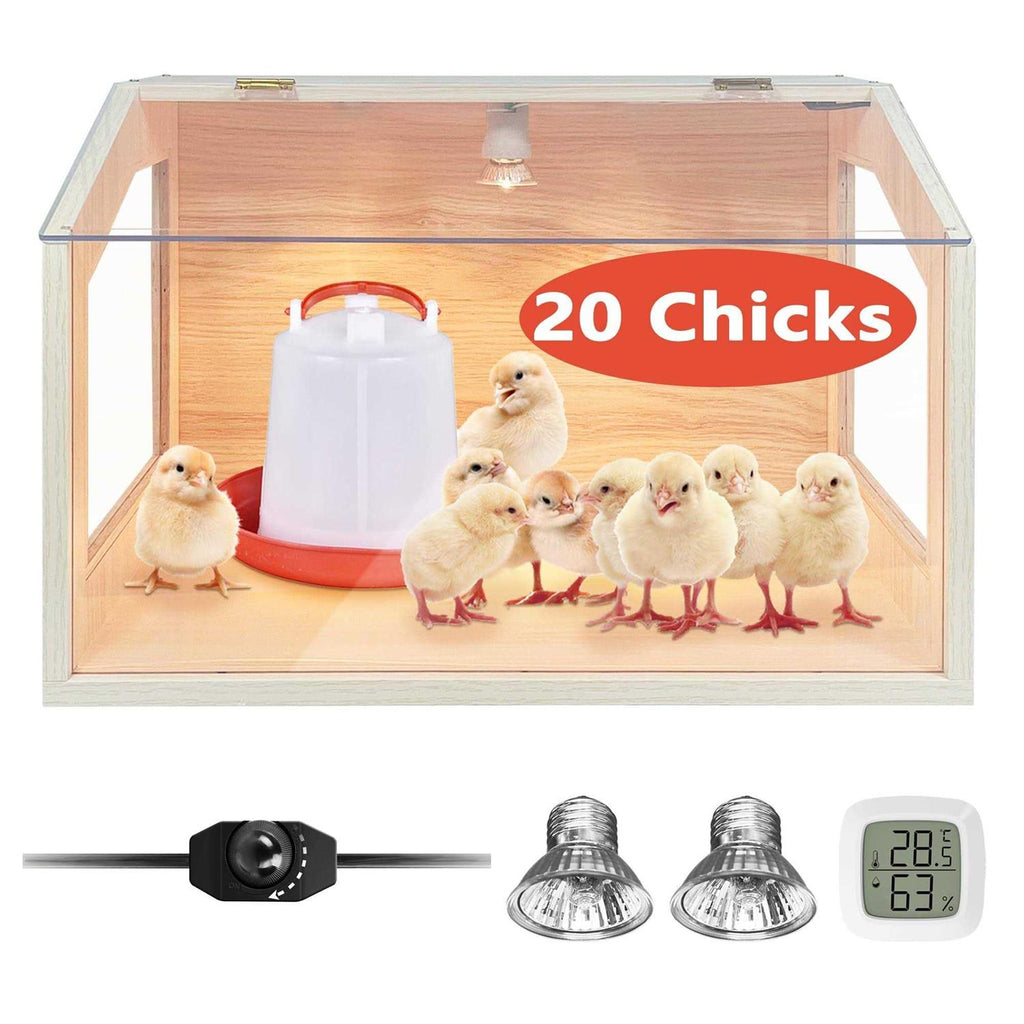 Intelligent Brooder Box with Built-in Heating Lamps A345