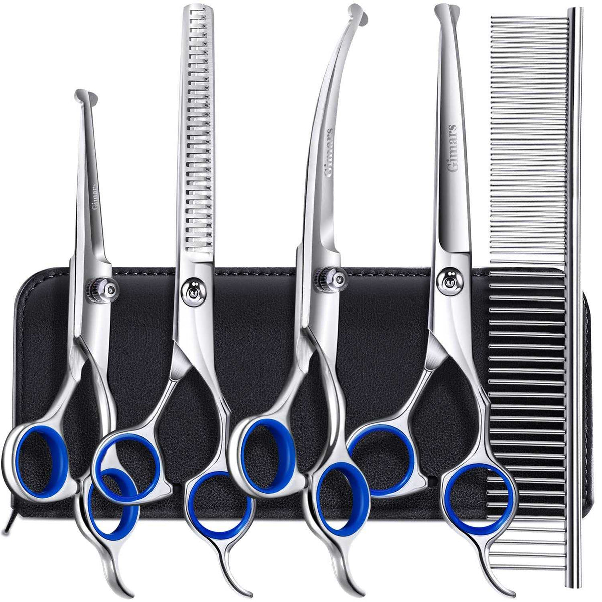 6 in 1 Dog Grooming Scissors Stainless Steel M815