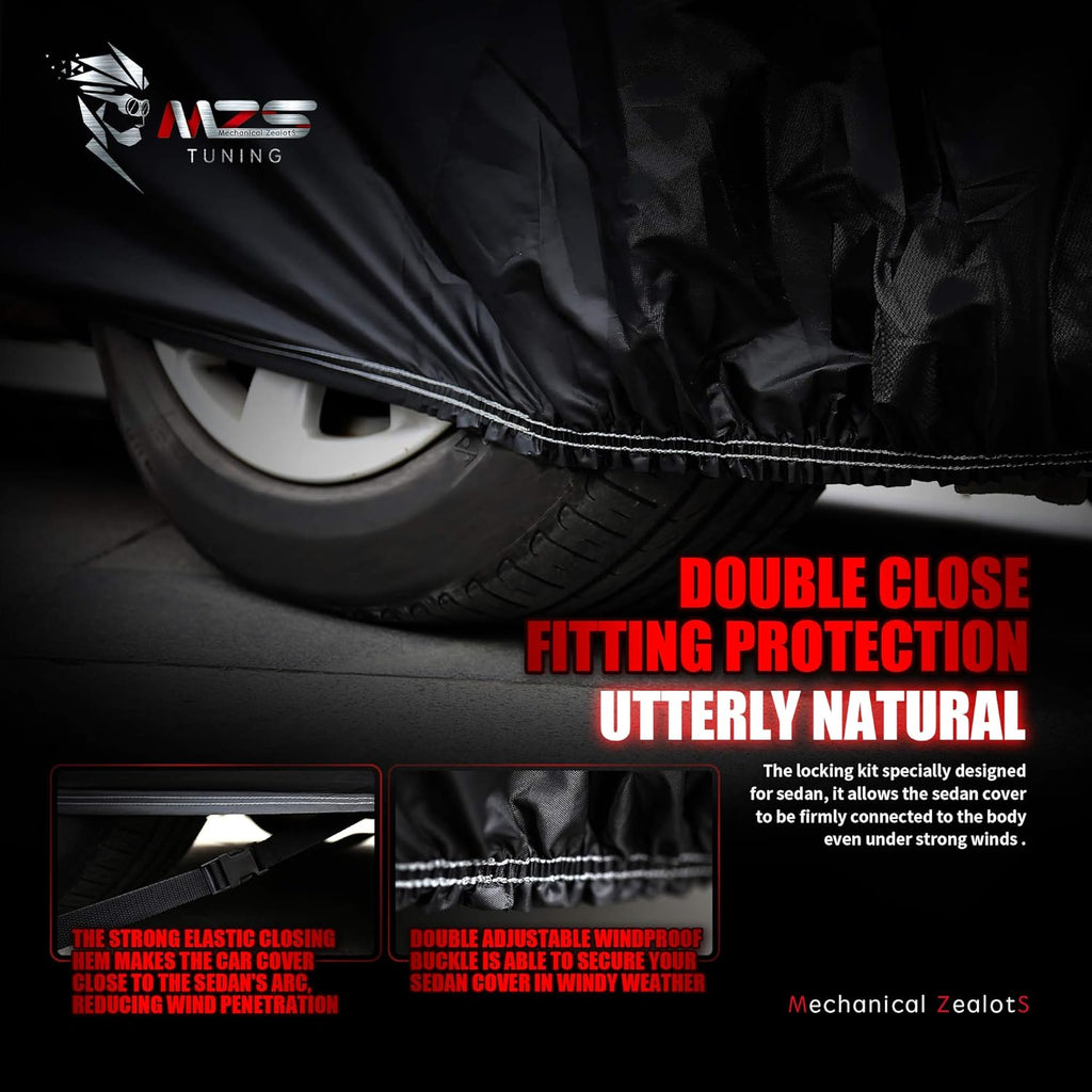 SUV Car Cover Waterproof Universal Two Tone Full Exterior G958