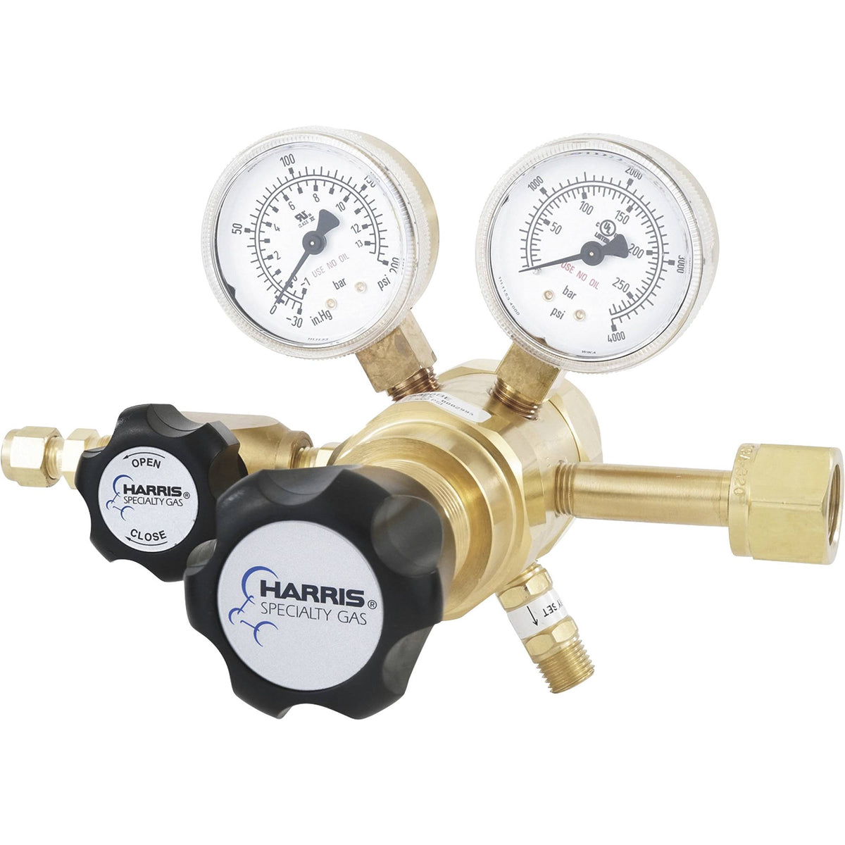 Carbon Dioxide 2-Stage Brass Lab Regulator N7164