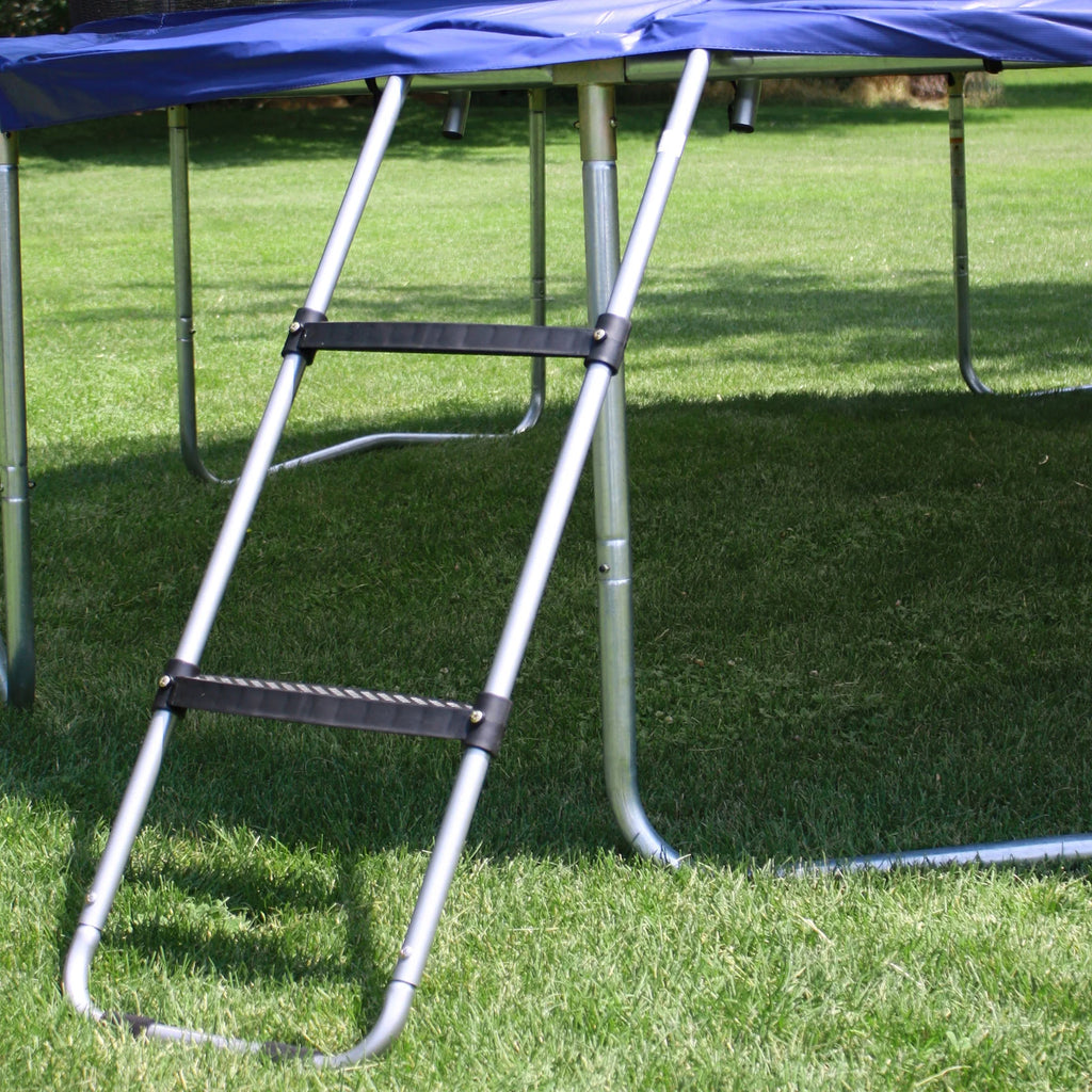 40 inch Wide-Step Trampoline Ladder with Wind Stakes R426173