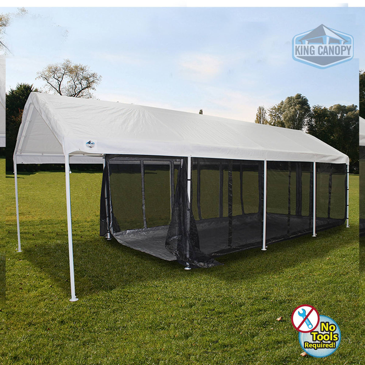 10 ft x 20 ft Canopy Screen Room O917