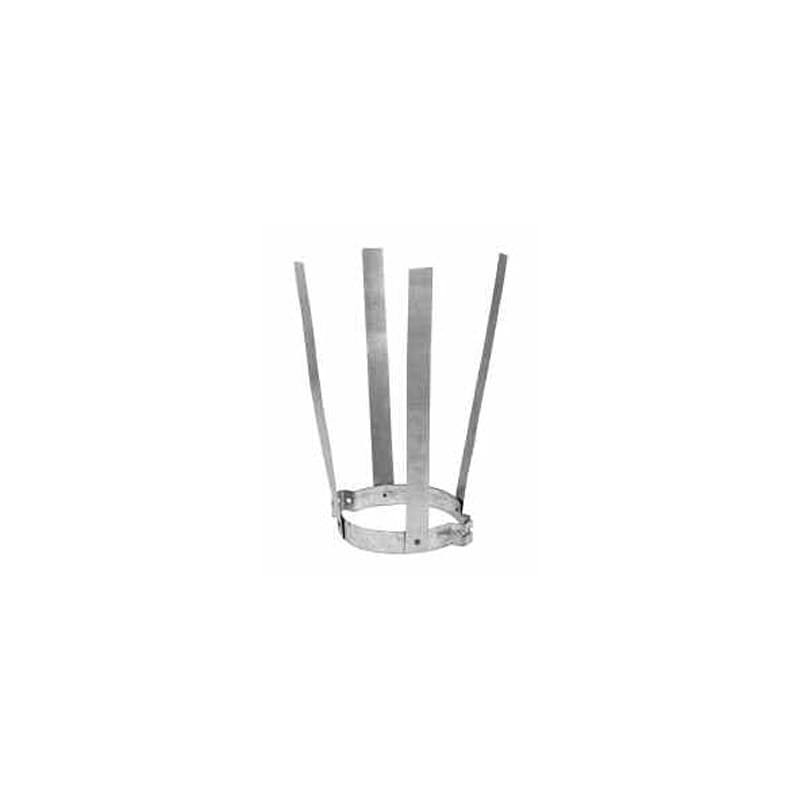 16x22 Galvanized Steel Class A Chimney Pipe Interior Resupport Band T416