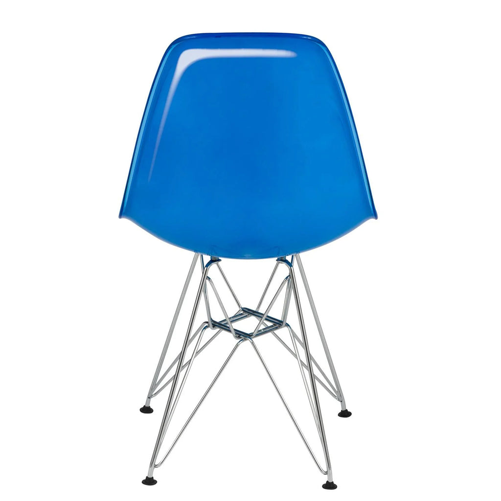 Molded 2-Tone Eiffel Side Chair Set of 4 B850
