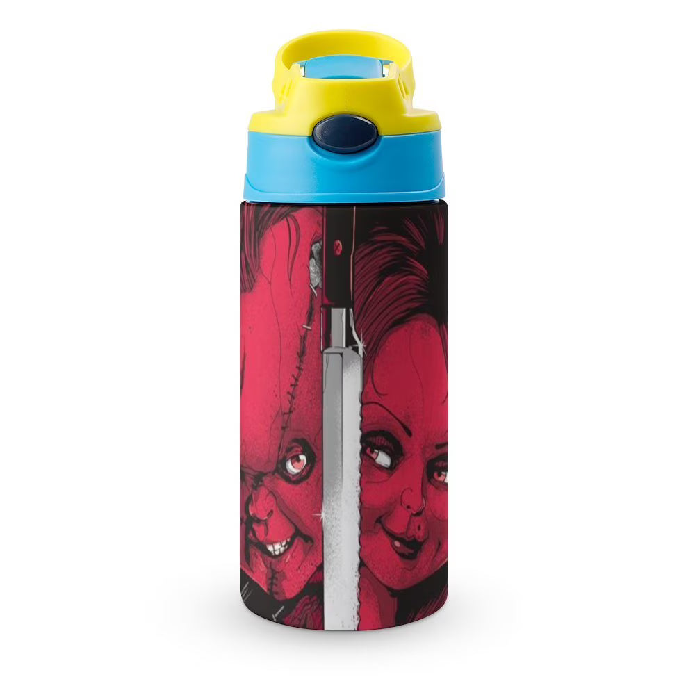 Insulated Stainless Steel Water Bottle with Straw Leak-Proof D28272