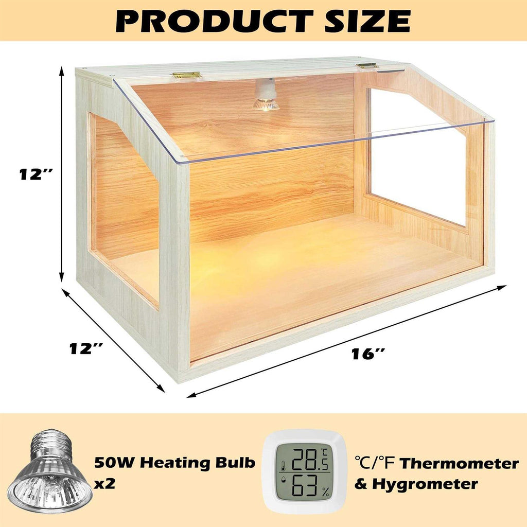 Intelligent Brooder Box with Built-in Heating Lamps A345