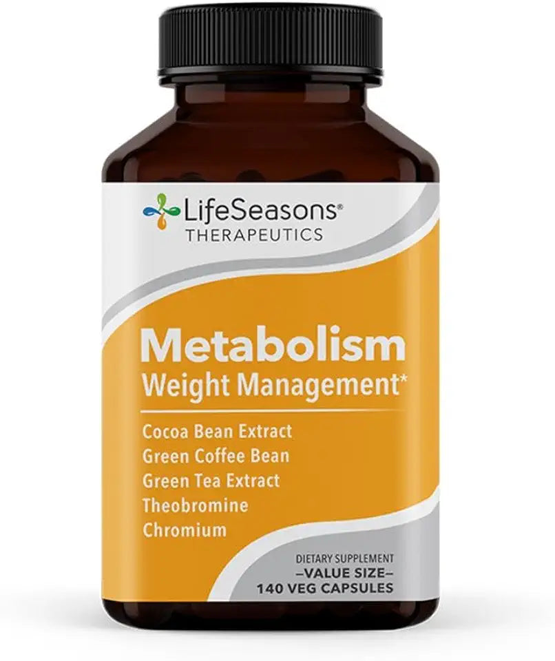 140 Capsules Metabolism Support Supplement N3442