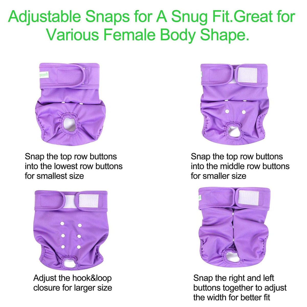 Washable Reusable Dog Diapers J218