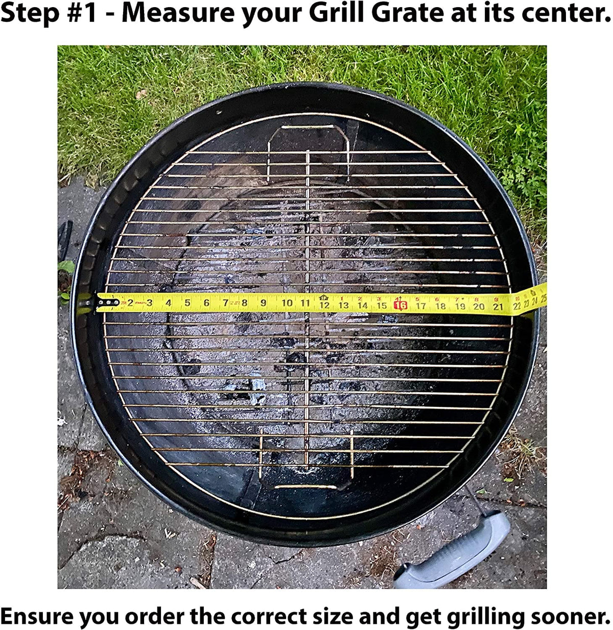 24" Carbon Steel BBQ Grill Griddle and Grate Combo D84962