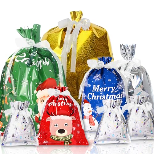 Christmas Gift Bags 41 PCS Assorted Sizes X8115