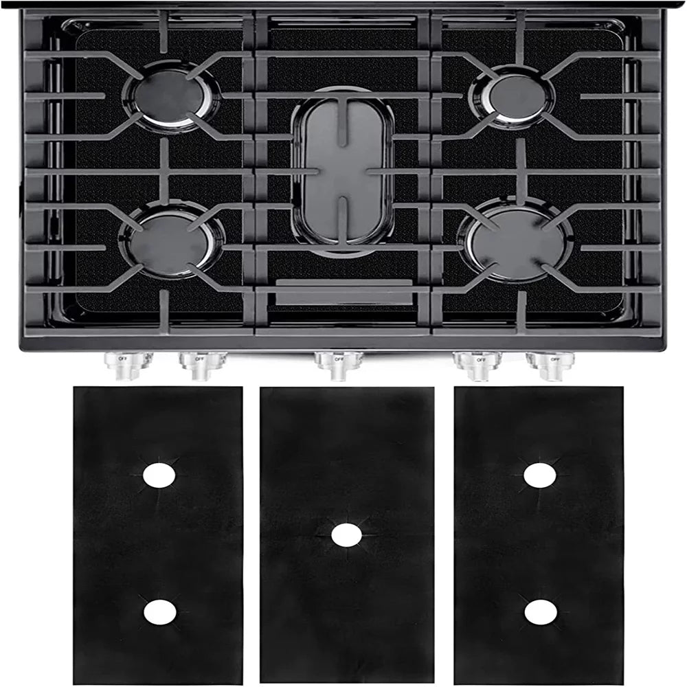 3pcs Gas Range Stove Top Burner Protectors T5987