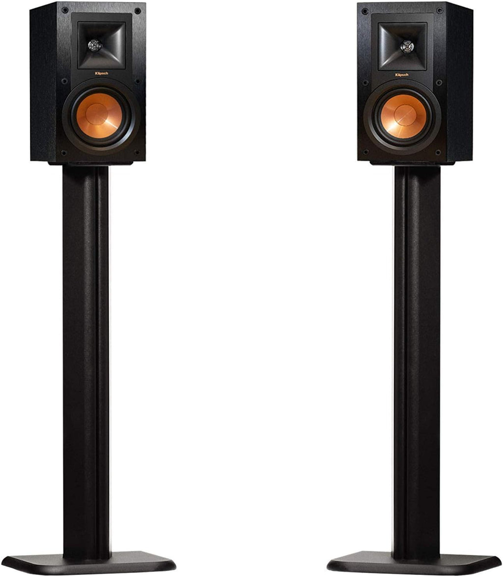 Universal Floor Speaker Stands with Sound Iso Pads & Carpet Spikes Y91842
