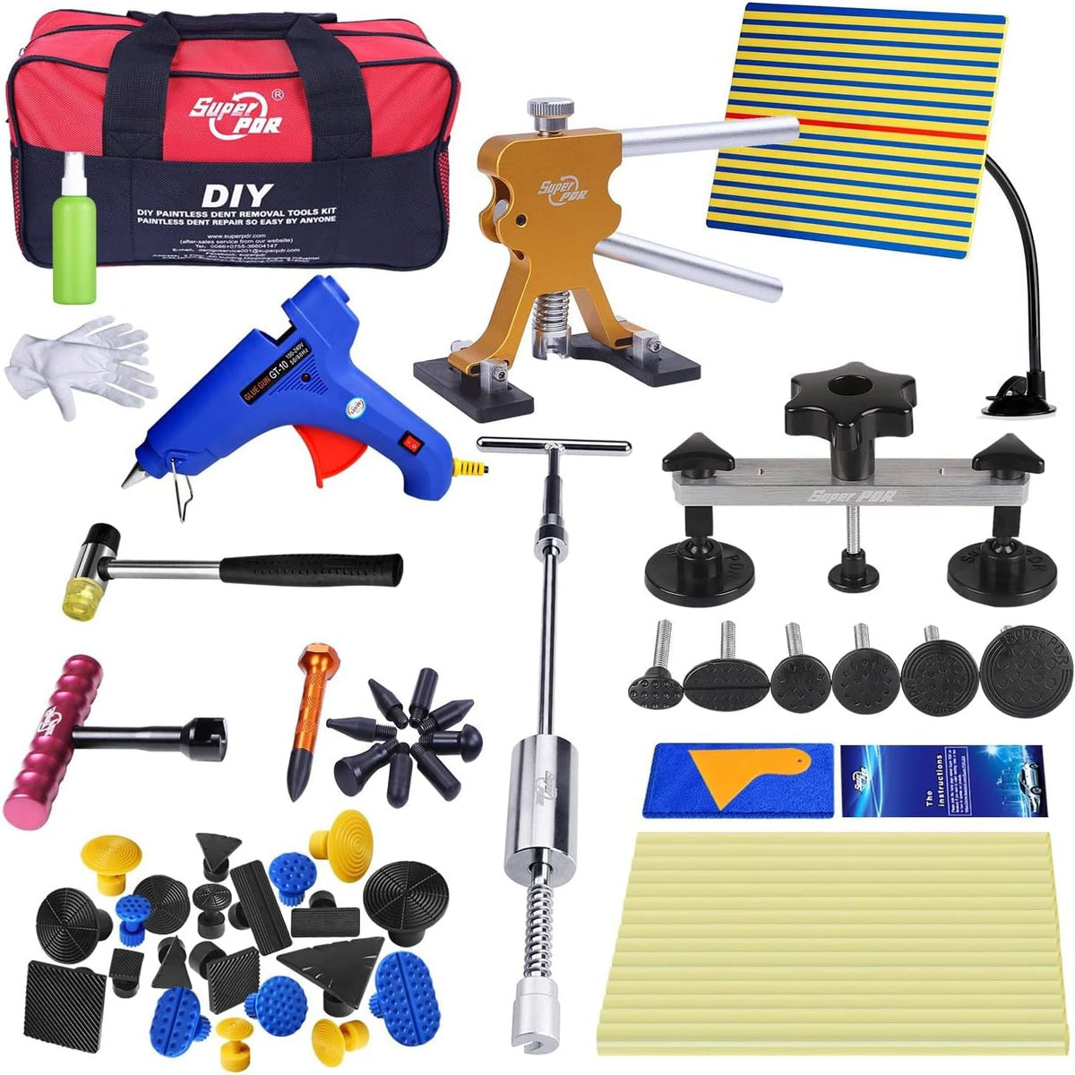 52pcs Paintless Dent Repair Tools Kit N161