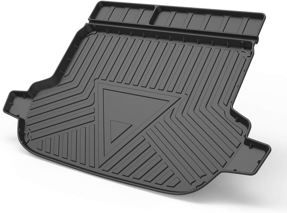 Black Pack of 2 Heavy Duty Rubber Cargo Liner A4416