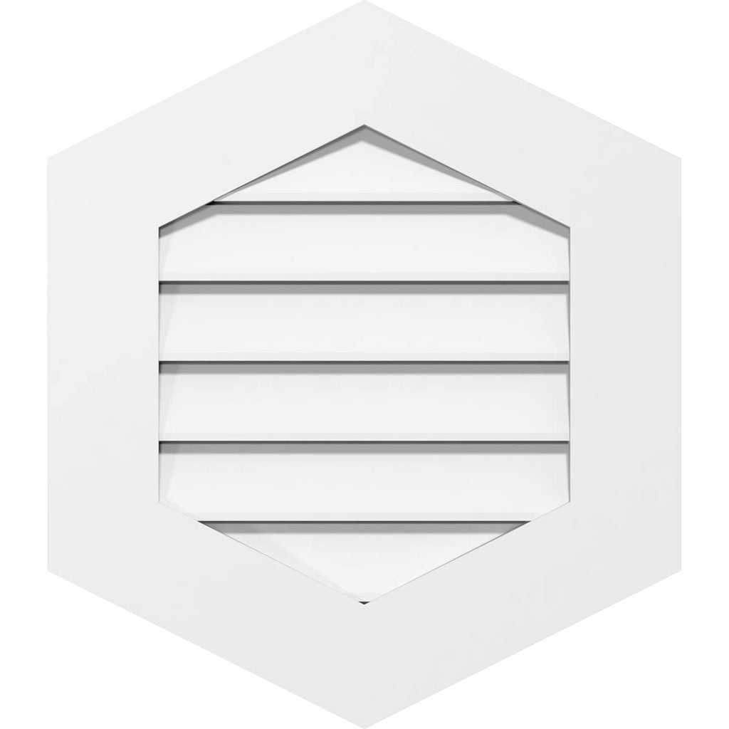 PVC Gable Vent H3575
