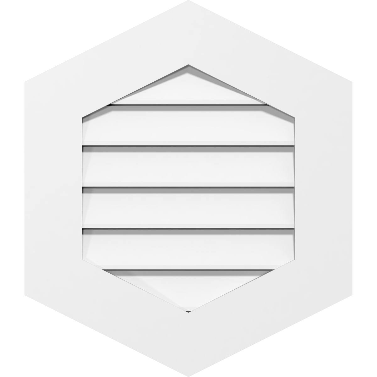 PVC Gable Vent H3575