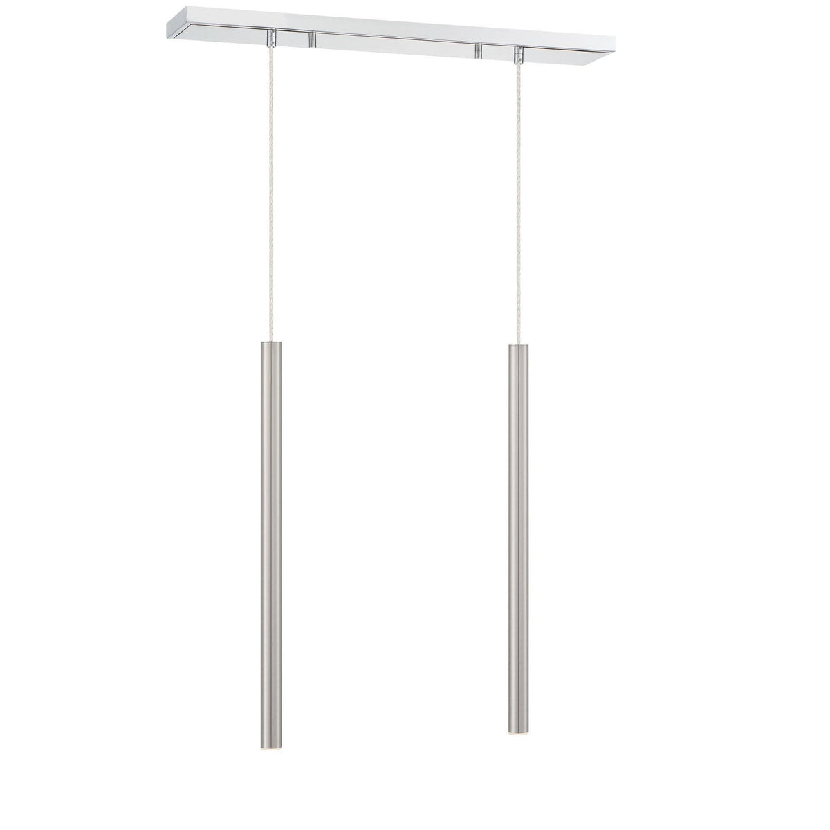 2 Light Island/Billiard LED Brushed Nickel Q313808