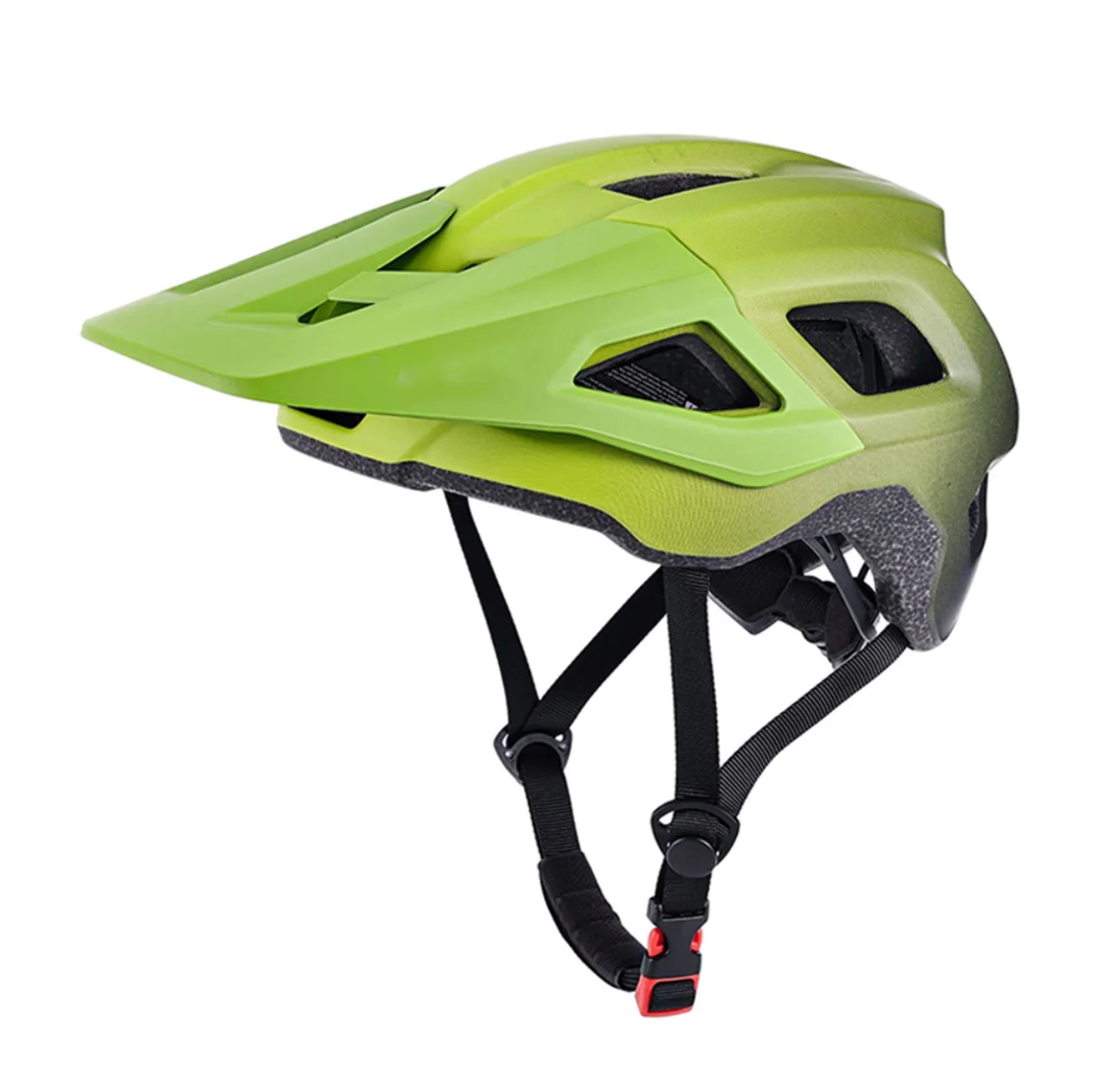 Yellow Adjustable Mountain Bike Helmet 55-61cm L580261