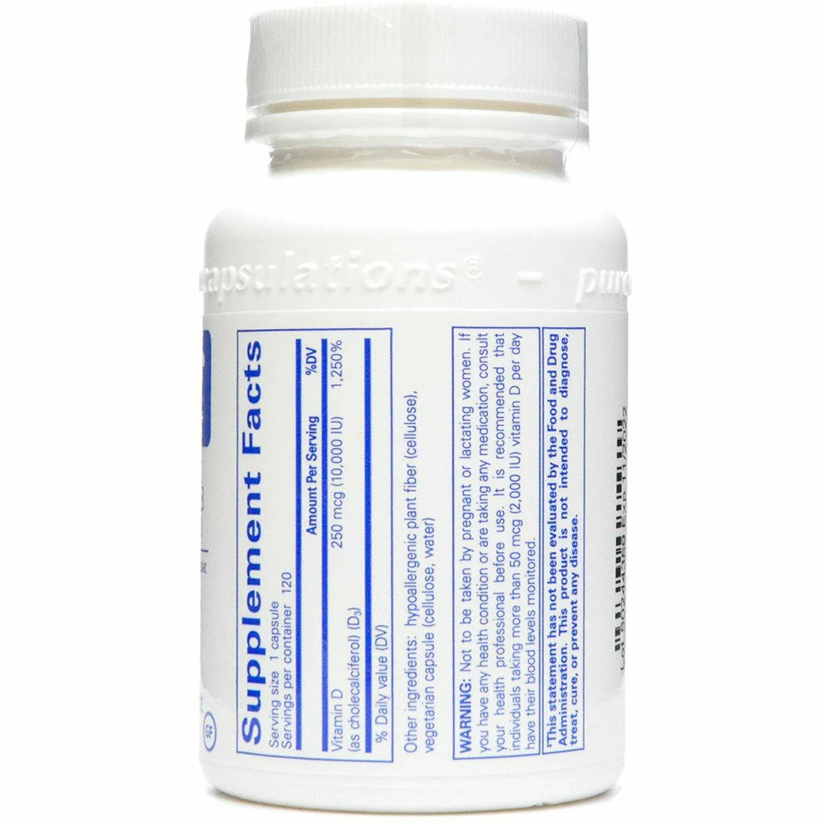 Vitamin D3 10,000 IU B60891