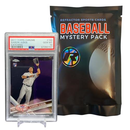 20 Cards Baseball Mystery Hot Pack with 1 Graded Card P104