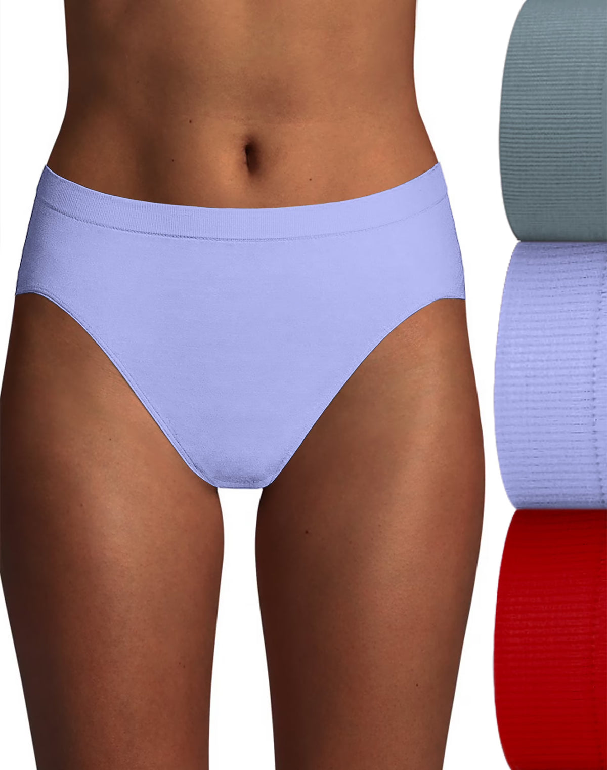 Microfiber Hi-Cut Panty 3-Pack V23339