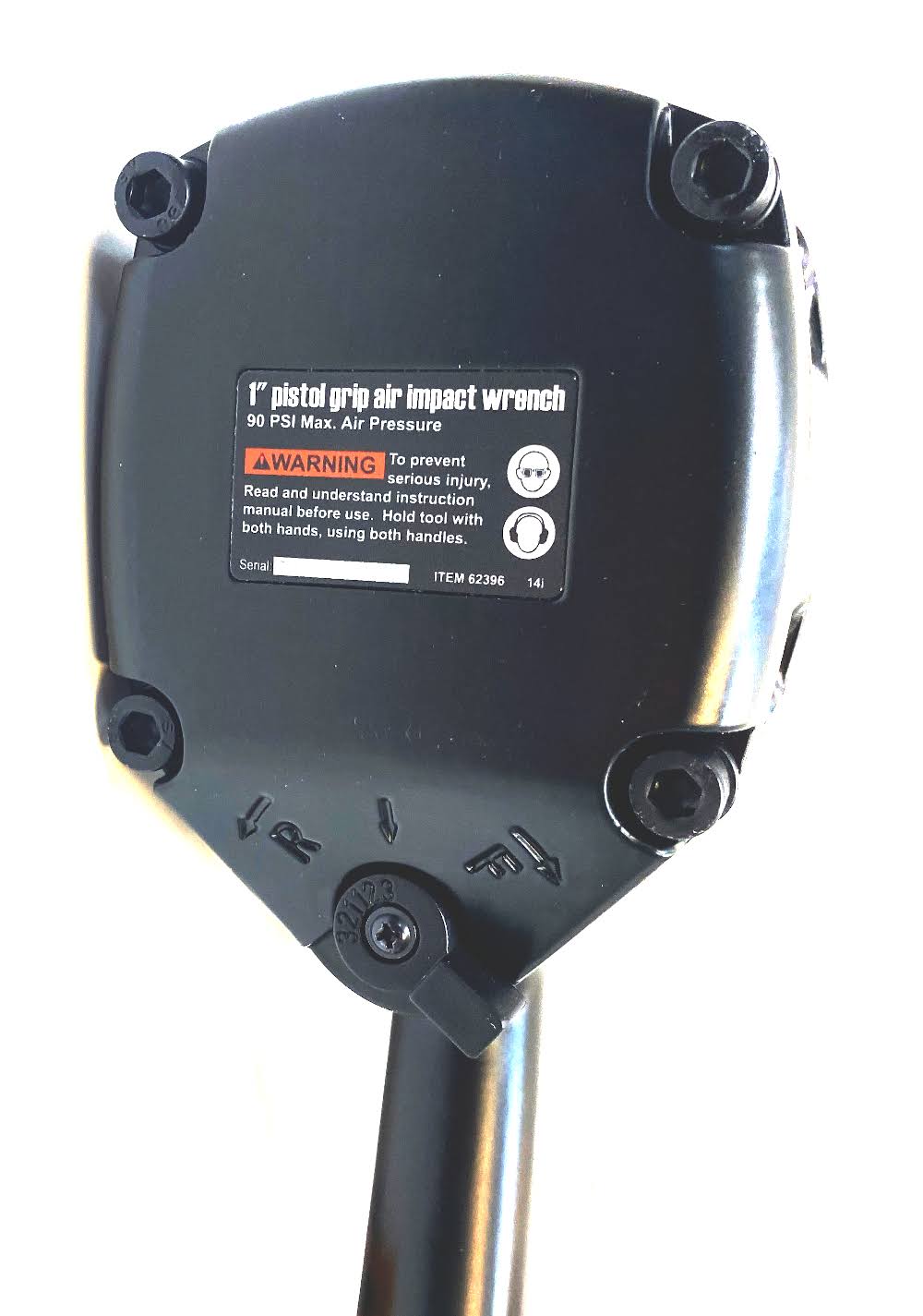 1 in. Pistol Grip Air Impact Wrench Q187860