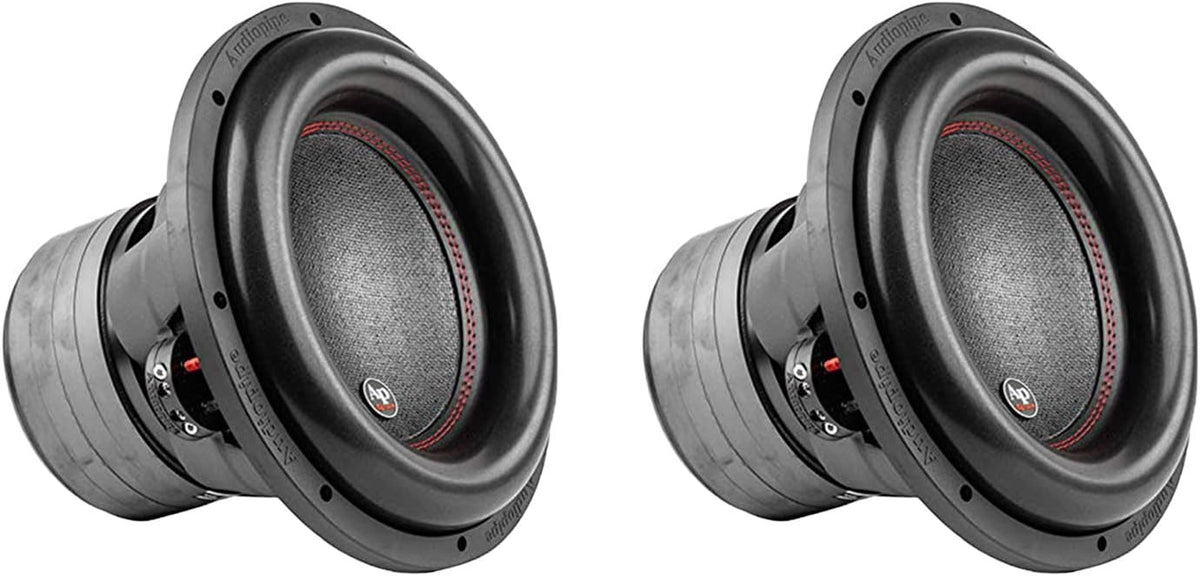 12 Inch 2,200 Watt 4 Ohm DVC Car Audio Subwoofer Speaker System, Black (2 Pack) H420857